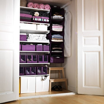 Hall Closet Organization