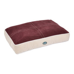 Gor Pets 'Manhattan' Plum & Silver Box Duvet - Dog Beds