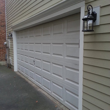 5 1/4" HardiePlank Cedarmill Sandtone Beige Arctic White HardiTrim Stratford