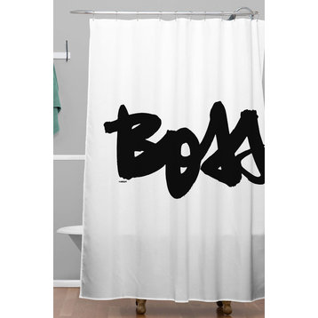 Deny Designs Kal Barteski Boss Shower Curtain