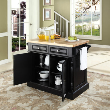 Kitchen Carts and Butcher Block Islands