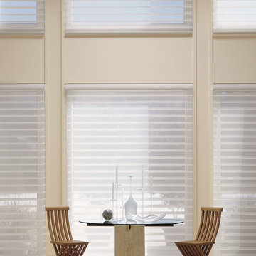 Hunter Douglas Eclectic Window Treatments and Draperies