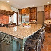Curved granite
