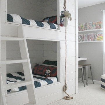 Boys retro superhero room