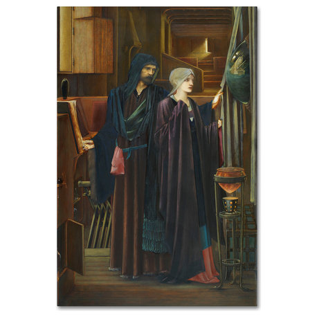 Edward Burne-Jones 'The Wizard' Canvas Art, 32 x 22