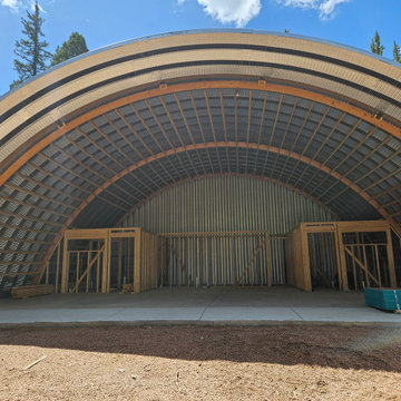 Quonset hut home in Florissant, CO