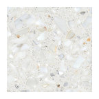 12"x12" Arabescato Bianco Marble Floor and Wall Tile, Set of 8