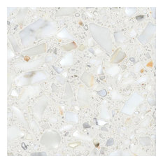 12"x12" Arabescato Bianco Marble Floor and Wall Tile, Set of 8
