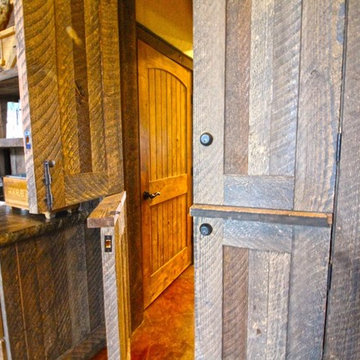 Sporting Ranch Lodge features Montana Timber Product Rustic Mixed Color Interior