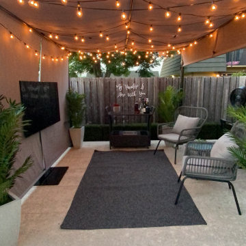 Courtyard Mancave!