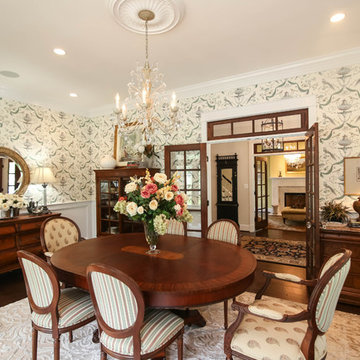 Modern victorian dining room