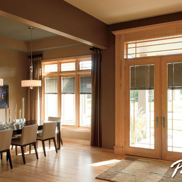 Transform your dining space with Pella® Designer Series® windows & doors