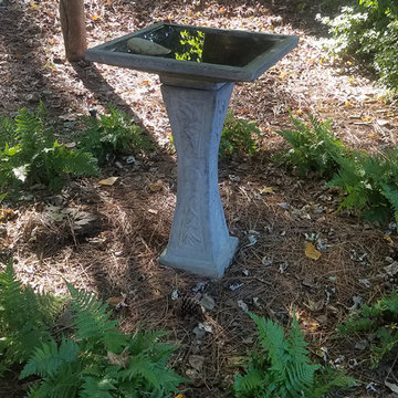 Birdbath perch