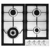 Ancona 4 Burners Gas Cooktop 23" in Stainless Steel