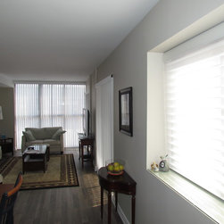 Condo PRIVACY Sheers - Window Blinds