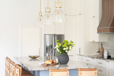 Kitchen - transitional kitchen idea in Miami