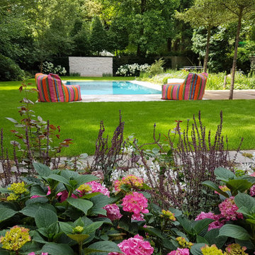 NIVEKO Polystone Überlauf Advance 10,00 x 4,00 x 1,50 m in grau