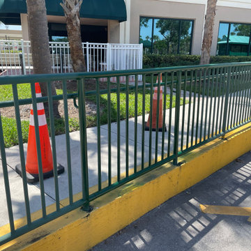 Aluminum fence repair