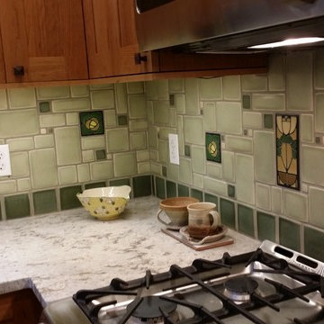 River White Granite, Motawi Tile