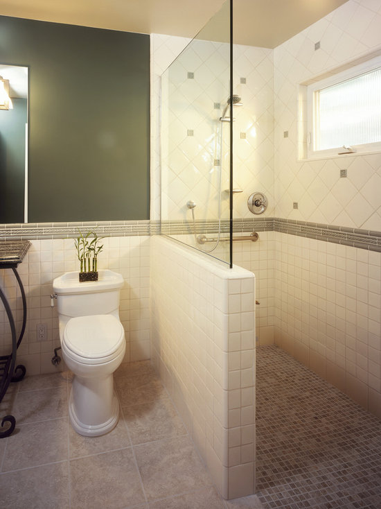 Glass Shower Partition Houzz