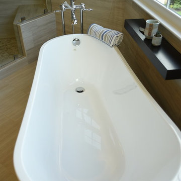 Enjoying of an Elegant/Relaxing Spa Feeling Bathroom Makeover in McLean VA