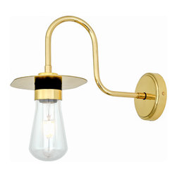 KAI SWAN NECK WALL LIGHT IP65 - Bathroom Wall Lights