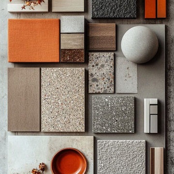 Kitchen MoodBoard with E;egant Accents
