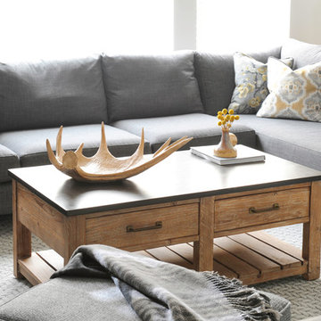 Rustic Touch Family Room