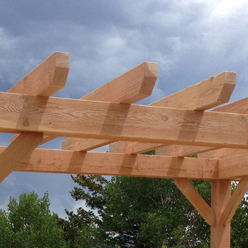 Wedding Ceremony Pergola and Seating