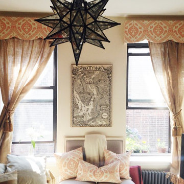 Custom Cornice and Pillow Package for Sally Fantom