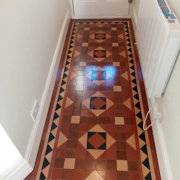 Restoring a Victorian Tiled Hallway in Nailsworth