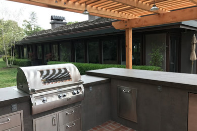 Example of a patio design in San Francisco