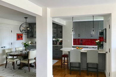 Kitchen - modern kitchen idea in Other