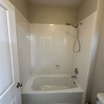 Patterned 12x12 Tile Bathroom Remodel — Rocklin, CA