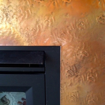 Hammered/Heat Treated Copper