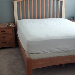 Black Timber Bedroom - Beds