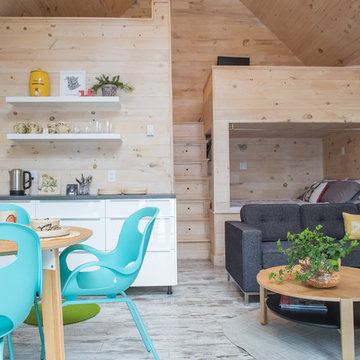 Meet BUNKIE! A 320 Sq Foot Cottage bursting with style & design!