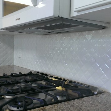 KITCHEN - Backsplash - Porcelanosa Prisma Nacar Large Panel Tile