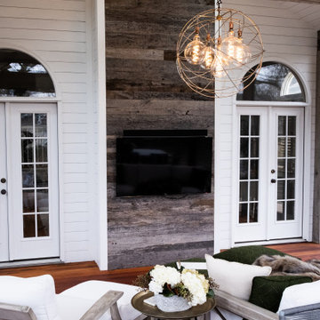 Hillsboro West End Custom Screened in Porch