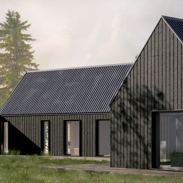 Timber Clad Contemporary Rural Dwelling