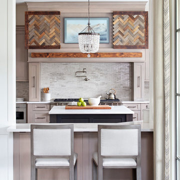 Rustic Glam Upper Makefield Kitchen