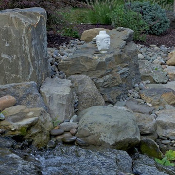 Stream and Koi Pond