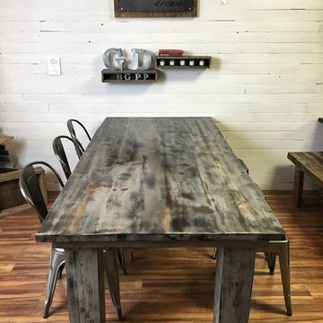 Rustic Reclaimed Wood Dining Table