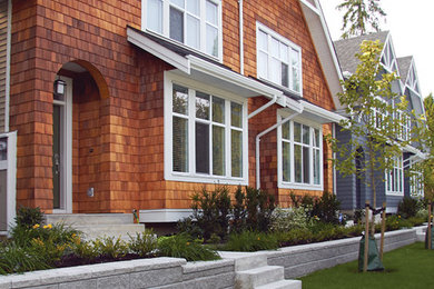 Inspiration for a traditional exterior in Vancouver.