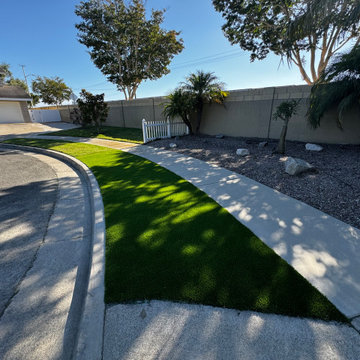 Turf Front Yard