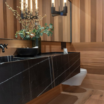 A Modern Country home in Hidden Hills thanks to the woodwork