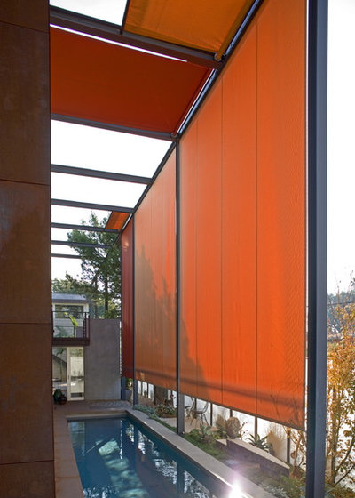 Industrial Swimming Pool by Ehrlich Yanai Rhee Chaney Architects
