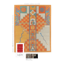 Milton Glaser for Lapchi: handwoven Tantra rug - Rugs