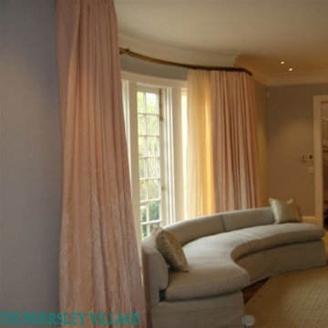 Curtains on a Pole