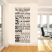 Family values decal